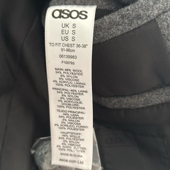 ASOS Overcoat Jacket - Picture 3 of 3